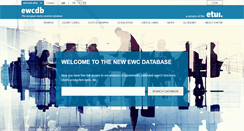 Desktop Screenshot of ewcdb.eu